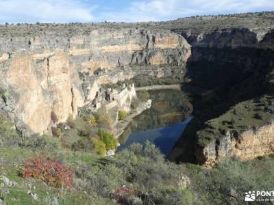 Río Duratón-Embalse de Burgomillodo;salidas para el puente de octubre patones de arriba barcena mayo